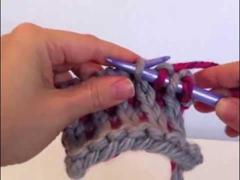 - Slip Stitch 1-2-3 YouTube Knit 2-Color