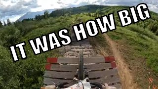 How big was that Table Top at Crested Butte