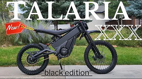 NEW! Talaria XXX "black edition" BEST VALUE EBIKE?!