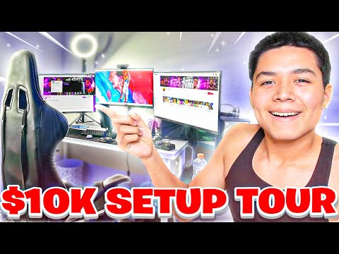 MY $5,000 GAMING SETUP | 16 Years Old Room Tour (2022)