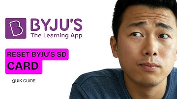 How to Reset & Format Byju’s SD Card (Quick & Easy Guide 2025)