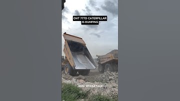 Overburden Material Disposal Area #dumptruck #mine #shorts