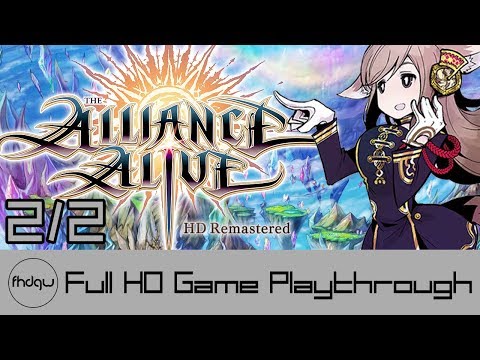 The Alliance Alive HD Remastered PART 2/2 - Full Game Playthrough (No Commentary)