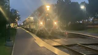 inbound metra train at schaumburg , ill on jun 19 , 2026