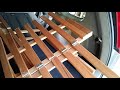 Building a bed in a Nissan Xtrail