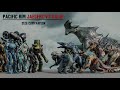 Pacific rim kaiju vs jaegers size comparison 3d  3d animation size comparison