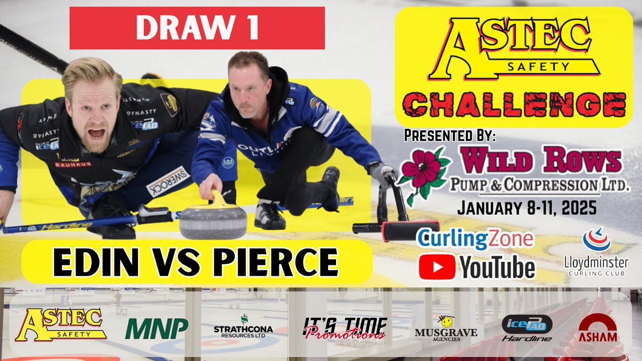 FEATURE: Niklas Edin vs. Brent Pierce - Draw 1 - Astec Safety Challenge [5]