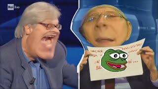 A Rane 3 succede il finimondo tra Sgarbi e Giordano. Collab con Baz...
