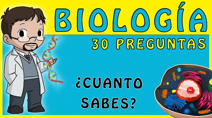 ☑️ 30 Preguntas sobre BIOLOGIA con opciones 🔬🐇​🧫​   | ¿Sabrás todas? | TRIVIA
