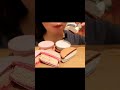 マカロンアイスを食べる🍨🥣