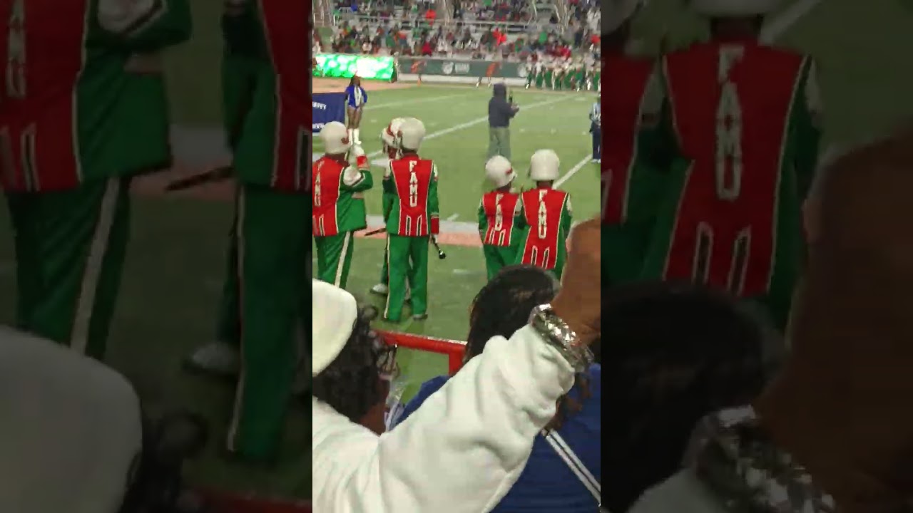 Jackson State University Sonic Boom Band at Florida A&M University half time show 11/1/2025