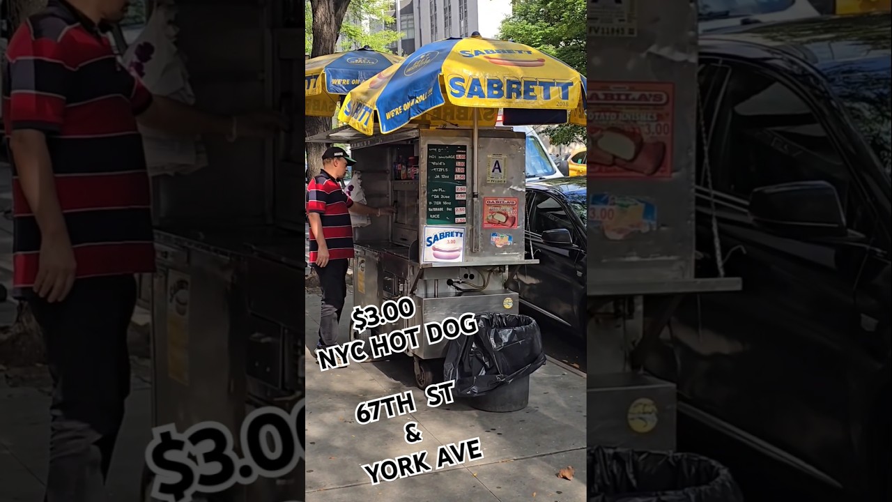 Best NYC Dirty Water Hot Dogs!!