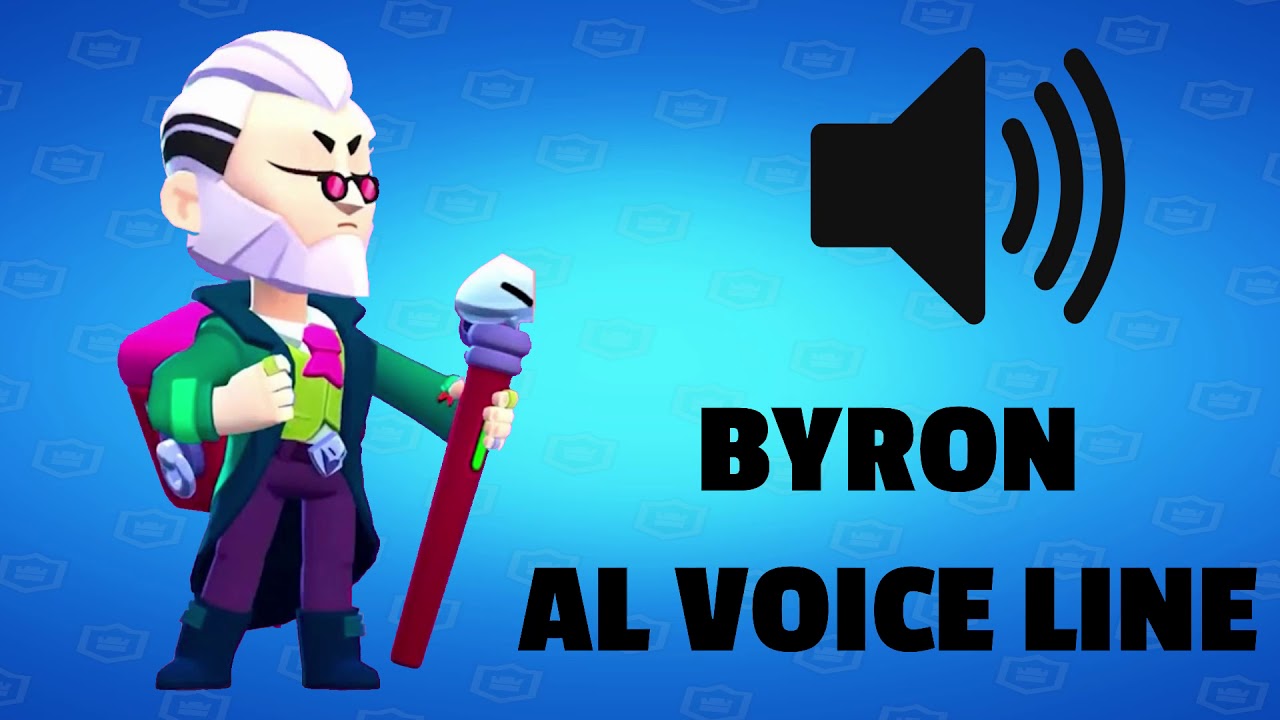 BYRON All Voice Lines | Brawl Stars - YouTube