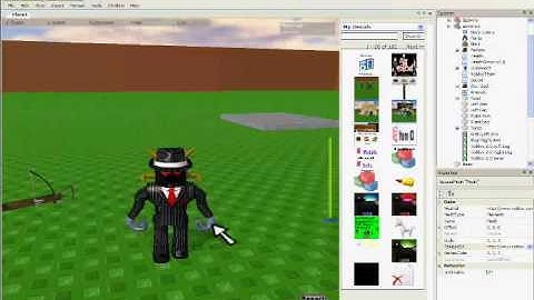 How to retexture hats and gear on roblox!