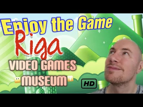 Enjoy the Game - Video Games Museum - Riga Latvia - Travel Guide by an Englishman