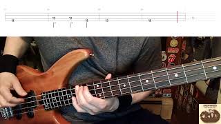 Video thumbnail of "Day After Day by Badfinger - Bass Cover with Tabs Play-Along"