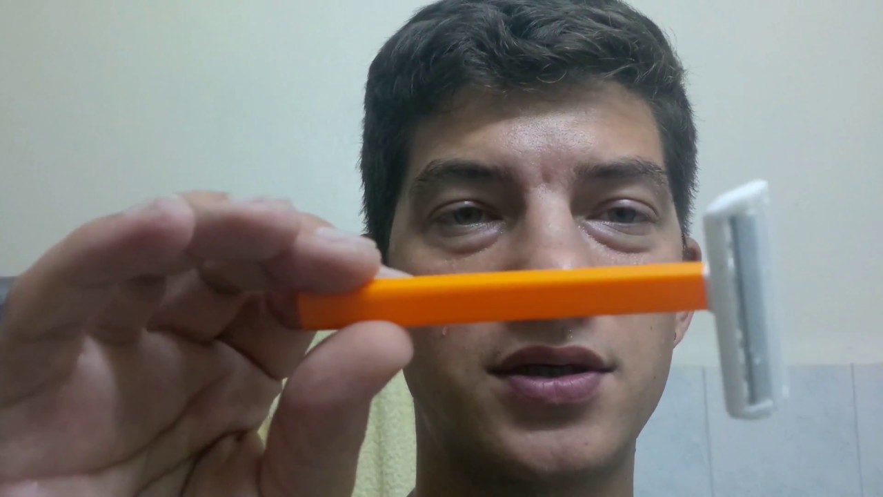 one blade disposable razor