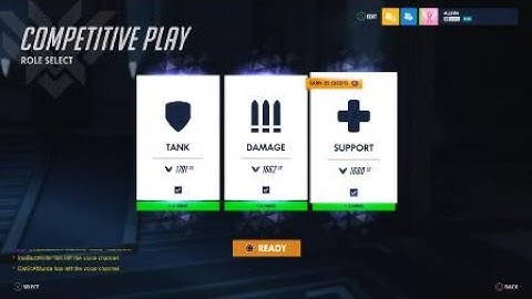 Overwatch, Role Queue Beta 3 roles starting SR (Silver lol)