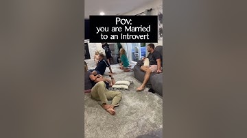 When you are married to an #introvert I’m sorry Tay.  #funny #humor #wifehumor #comedy #couple