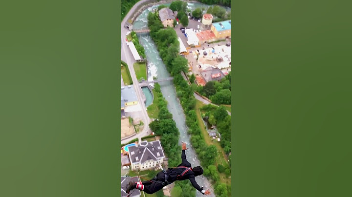 What could go wrong? 🤯  Bungee jumping from 192 metres!