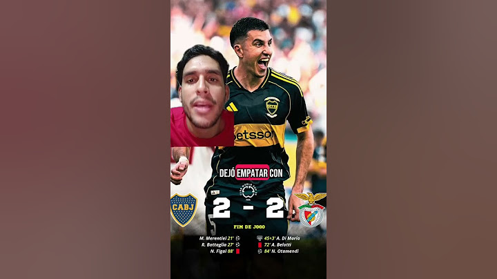 BOCA JUNIORS EMPATÓ 2-2 CON BENFICA EN SU DEBUT EN EL MUNDIAL DE CLUBES