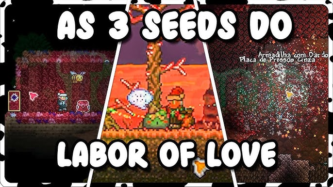 Every NEW SECRET Seed in Terraria 1.4.4 Labor of Love 