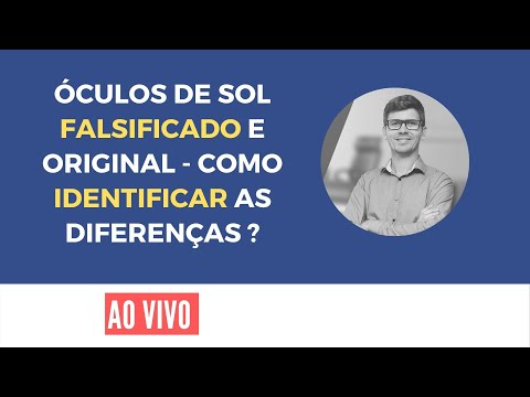 Vídeo: Como distinguir óculos de sol falsos de verdade