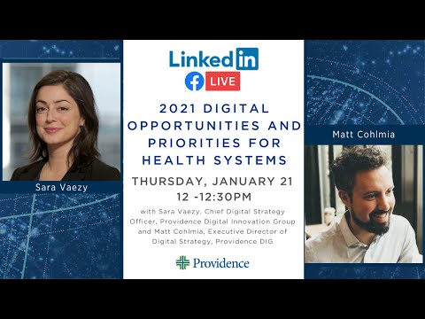 2021 Digital Opportunities and Priorities for Health Systems