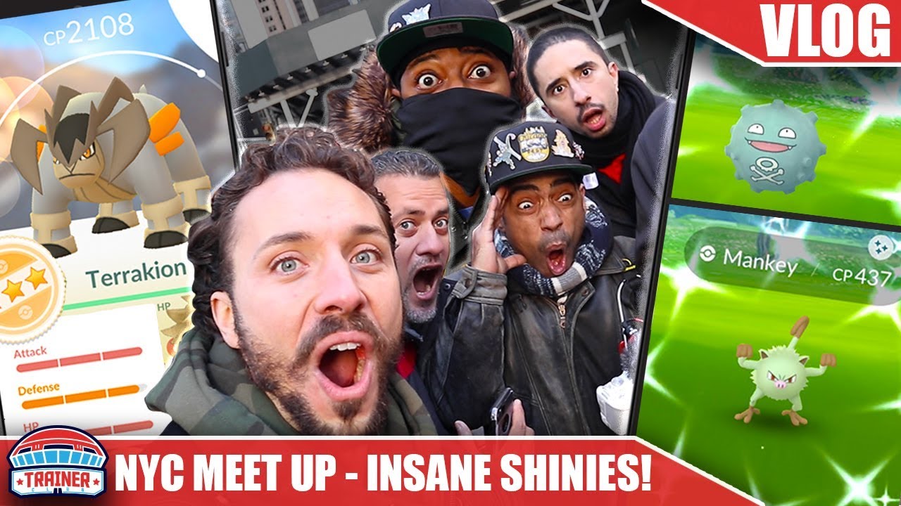 I HACKED POKÉMON GO... 3 SHINIES & 98% TERRAKION IN 2 HOURS - NYC YOUTUBER MEET UP | POKÉMON GO VLOG I HACKED POKÉMON GO... 3 SHINIES & 98% TERRAKION IN 2 HOURS - NYC YOUTUBER MEET UP | POKÉMON GO VLOG