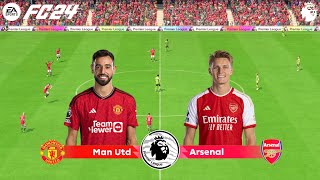 FC 24 | Manchester United vs Arsenal - 2023/24 Premier League English - PS5™ Gameplay