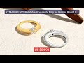 ATTAGEMS 360Â° Rotatable Moissanite Ring for Women Round Cut 1... â€” Amazing Value 2026 | Must Have