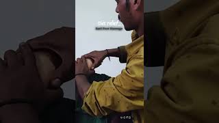 Ravi Foot Massage - only thing that makes her fall asleep faster. #relaxingmassage #ravimassage