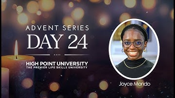 HPU Advent Devotional | Day 24