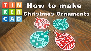How to Make Christmas Tree Ornaments using Tinkercad screenshot 5