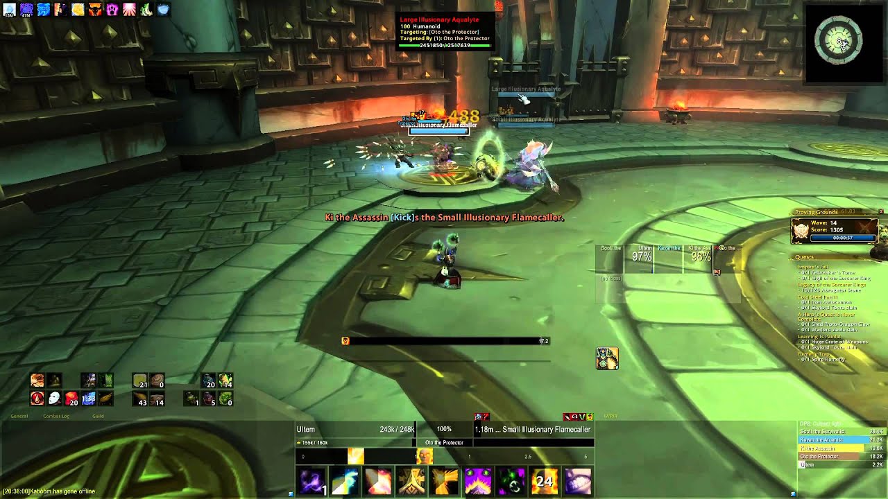 WOD: Discipline Priest, Proving Grounds, Wave 30 (Proven Healer Title)