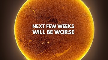 De grootste zonnestorm van het jaar heeft onze planeet getroffen. Hij is nog niet voorbij.