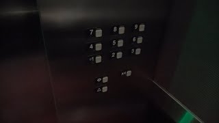 Schindler MT Traction Elevators at Edwards Greenway Cinema Parking Garage in Houston, TX.