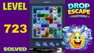 Drop Escape – Level 723 | Walkthrough