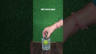 Float or Sink? Lemon Experiment 😳