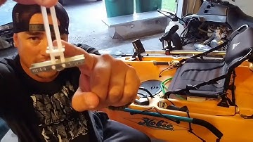 Hobie Outback with Hobie H-Rails Install