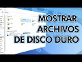 Disco Duro no Muestra Archivos, pero Ocupa Espacio (Solución)