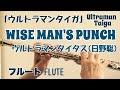 【ウルトラマンタイガ】WISE MAN&#39;S PUNCH/ウルトラマンタイタス(日野聡)【フルートで演奏してみた】Ultraman Taiga  Ultraman Titas