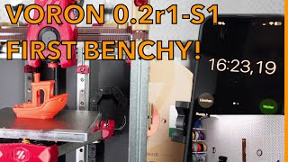 Voron V0 First Benchy! 16 minutes, 23 seconds
