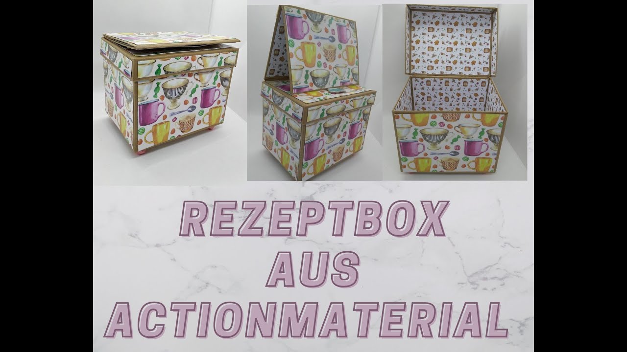 Tutorial/Anleitung Rezeptbox aus Actionmaterial