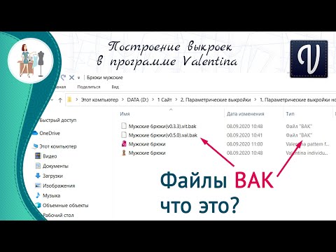 Файл с расширением BAK