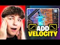 How to add velocity to fortnite montages  davinci resolve  after effects tutorial 2024