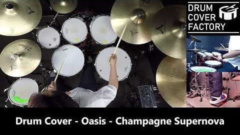 Champagne Supernova Drum Cover version - Drum Cover performance video thumbnail