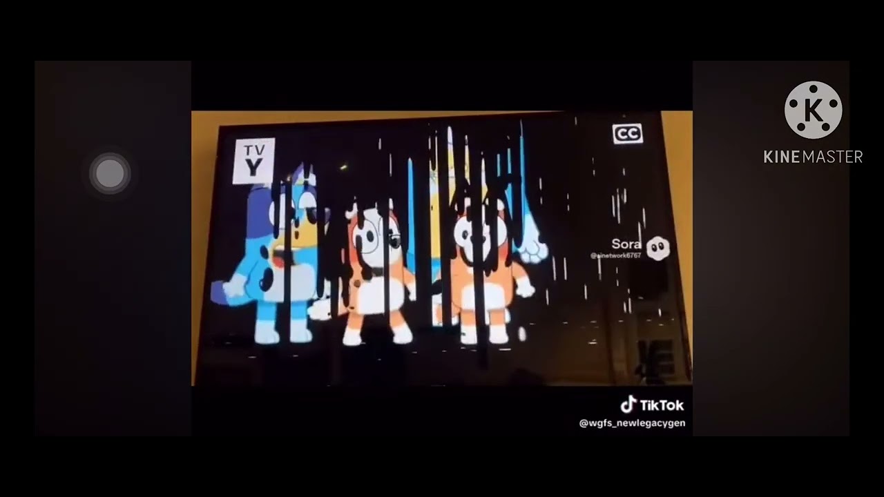 Bluey Sora au analog horror