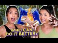 Can THE MERRELL TWINS Pitch a Camping Tent? | Mystery Twin Bin