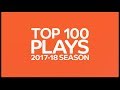 Top 100 Plays of the 2017-18 Turkish Airlines EuroLeague